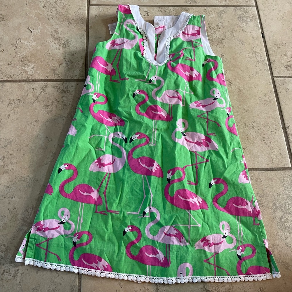 Kelly’s Kids flamingo dress